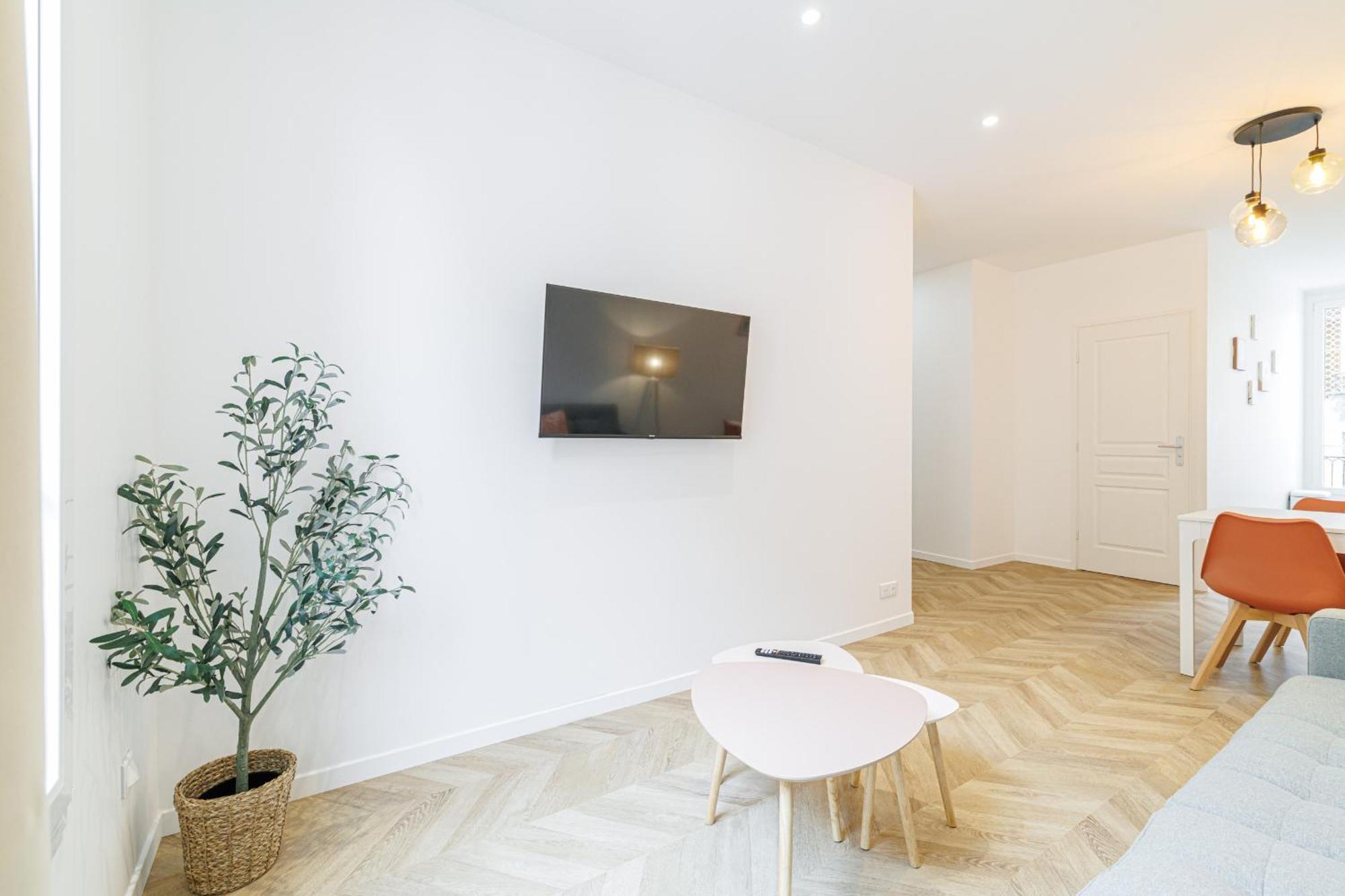 Large & Confort 2 Bdr Renovated Apartment Nice