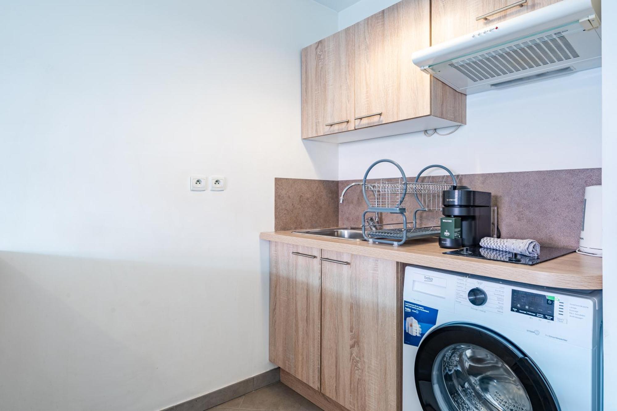 Appartement Cozy 2p Port De Garage *