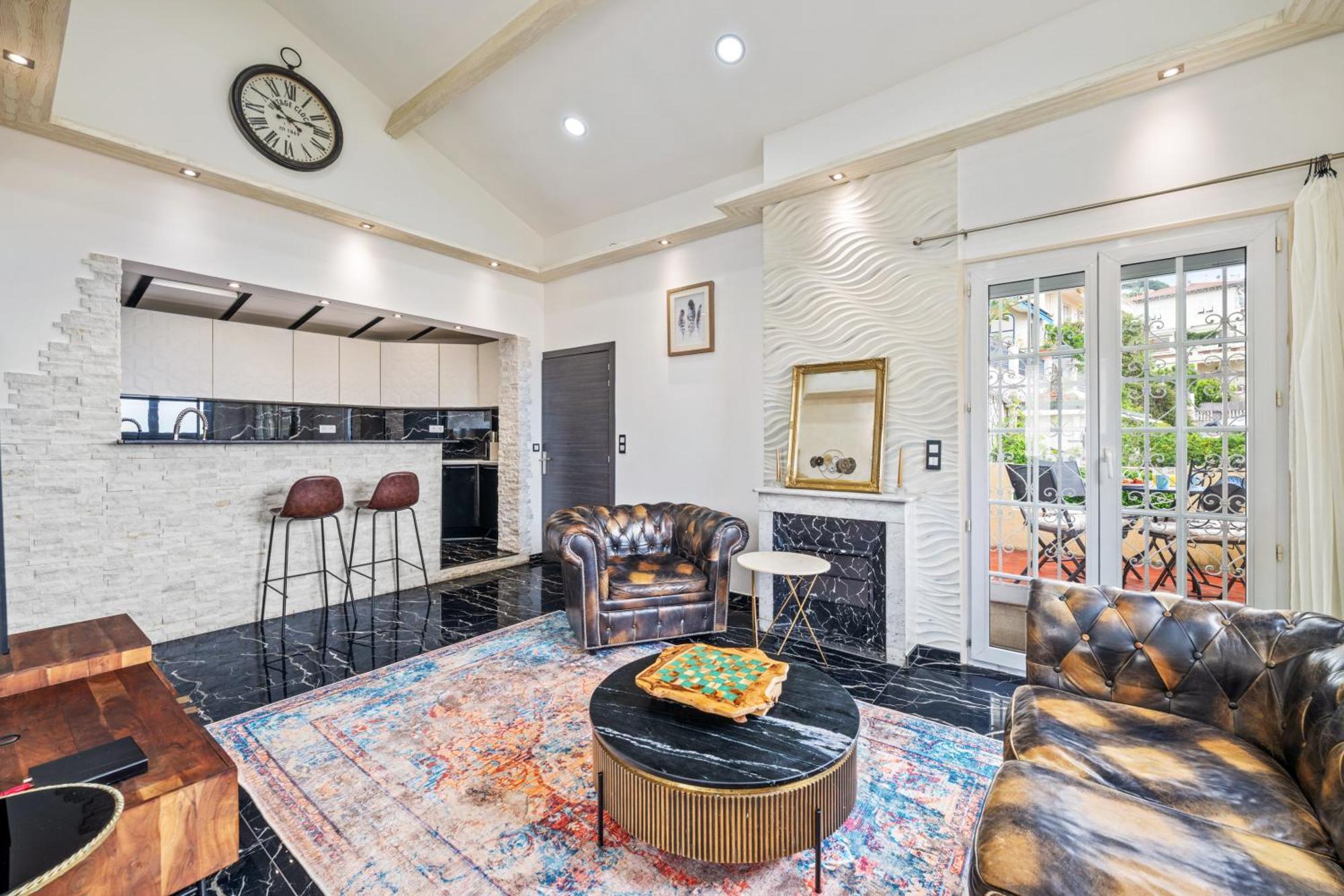 Nissarda, Maison Nicoise Avec Vue Mer, Parking, A 5 Minutes Du Port