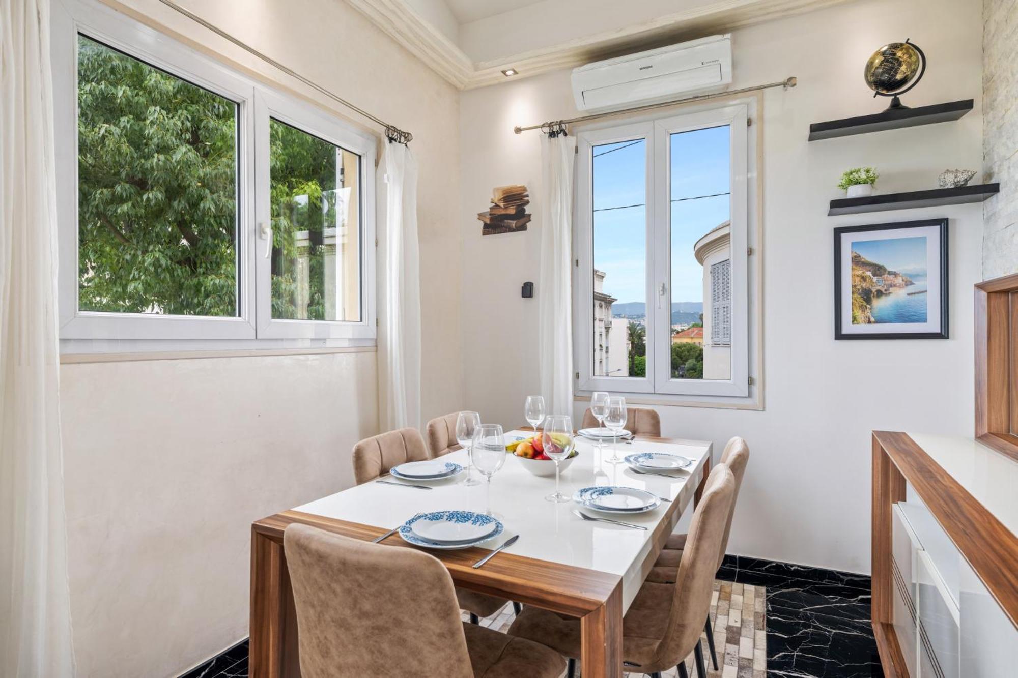 Nissarda, Maison Nicoise Avec Vue Mer, Parking, A 5 Minutes Du Port *