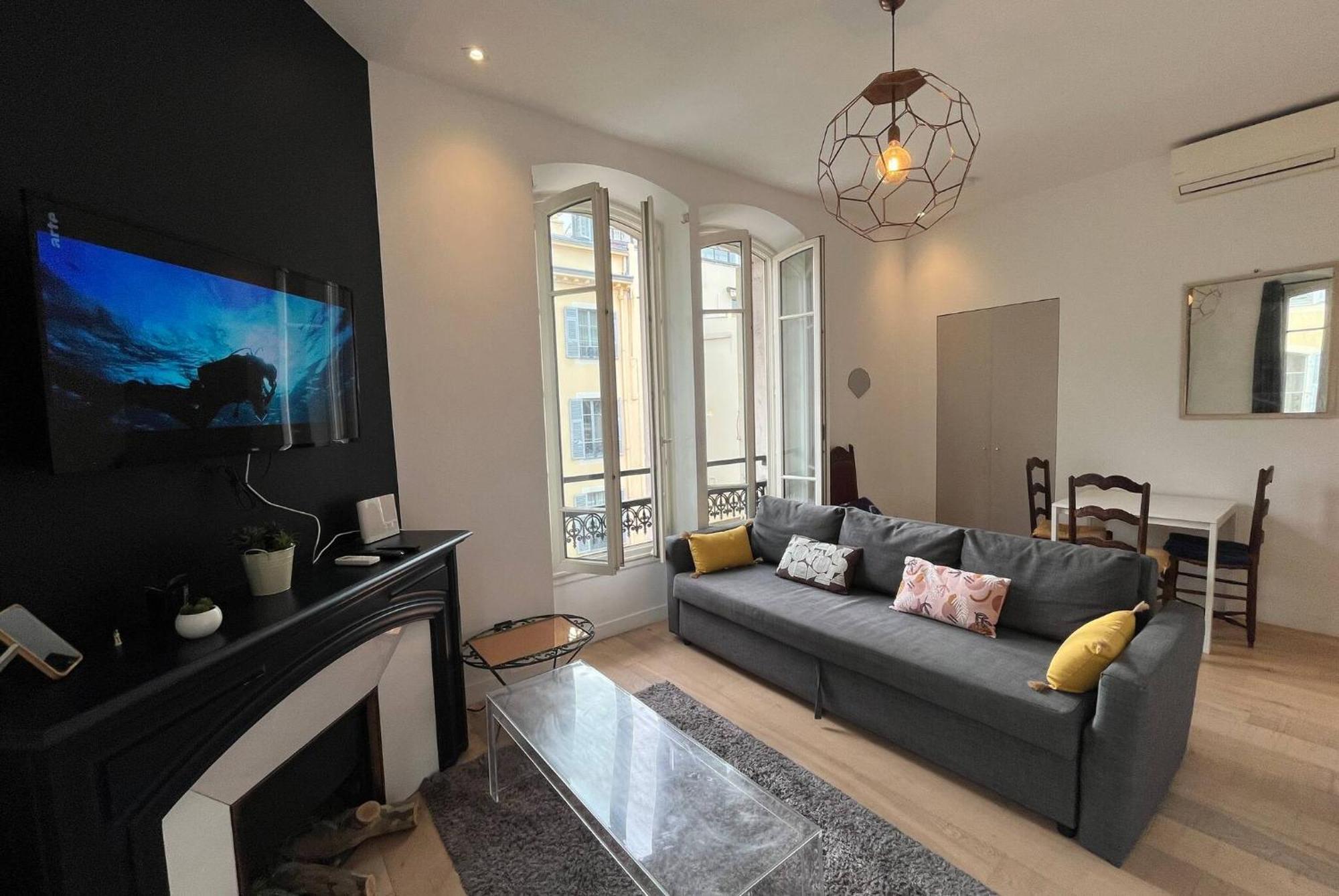 2 Pieces Hypercentre Gioffredo Apartment Nice