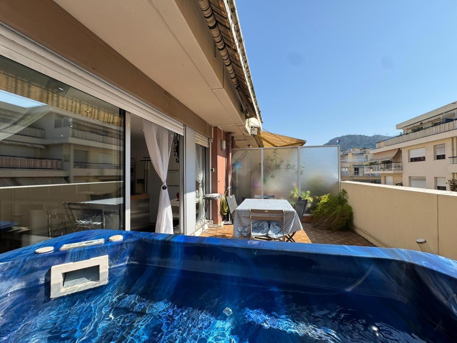 Siena - 6 Personnes Avec Terrasse Et Jacuzzi Plein Coeur Centre-ville Quartier Du Port De Nice