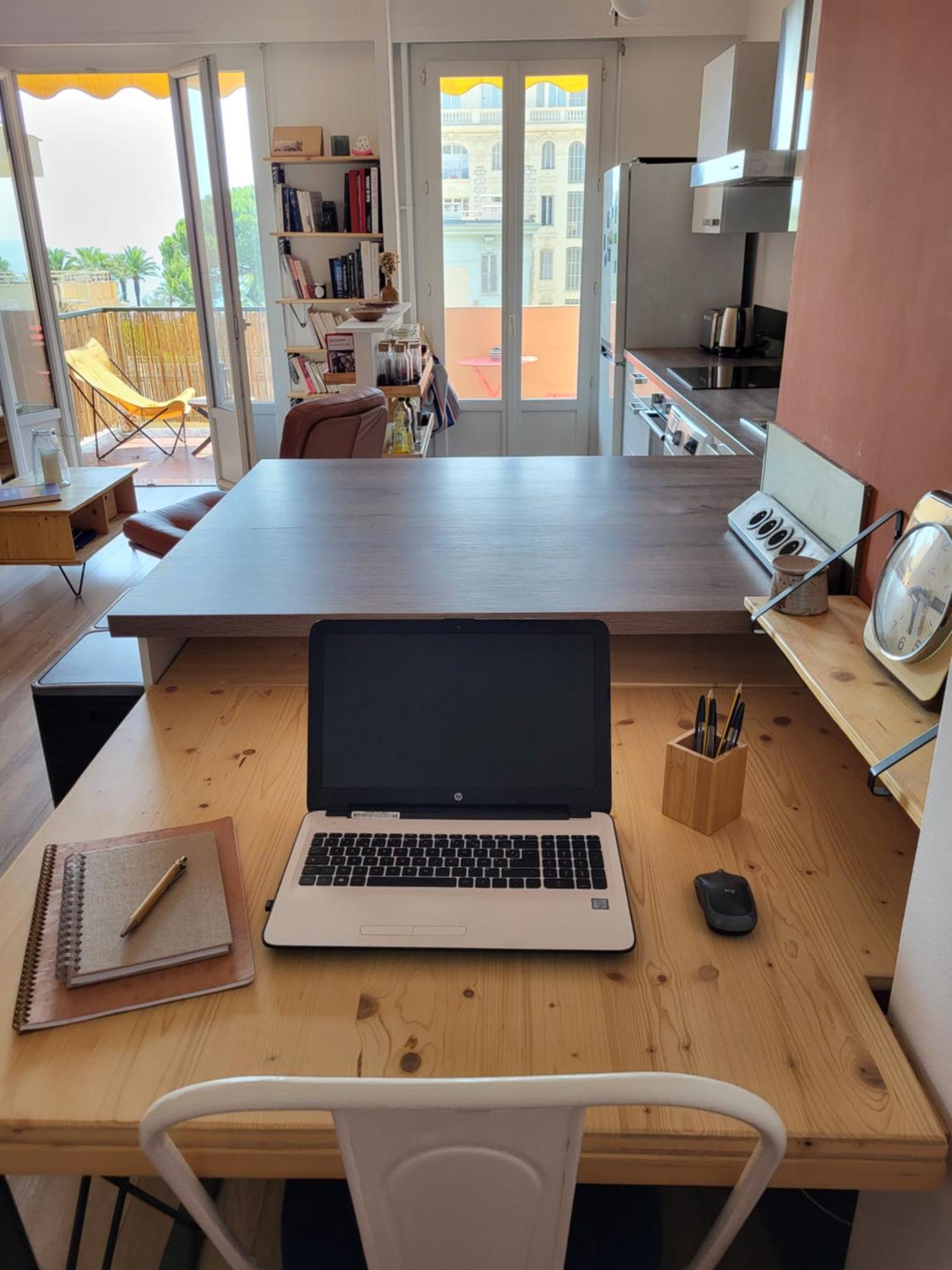 Apartment 2p Cosy Avec Terrasse, Vue & Plages A Pied Nice