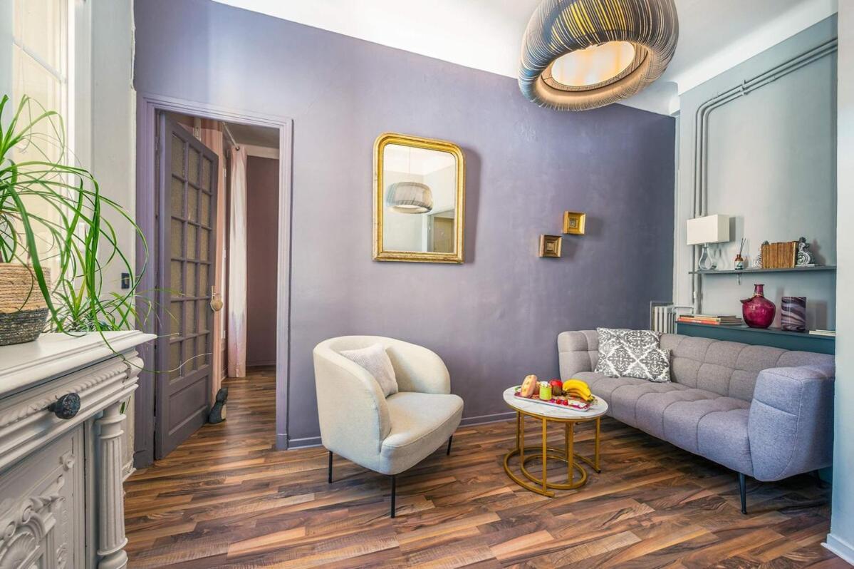 Apartment Lx191 2p Design & Colore Face Gare - Balcon & Clim Nice