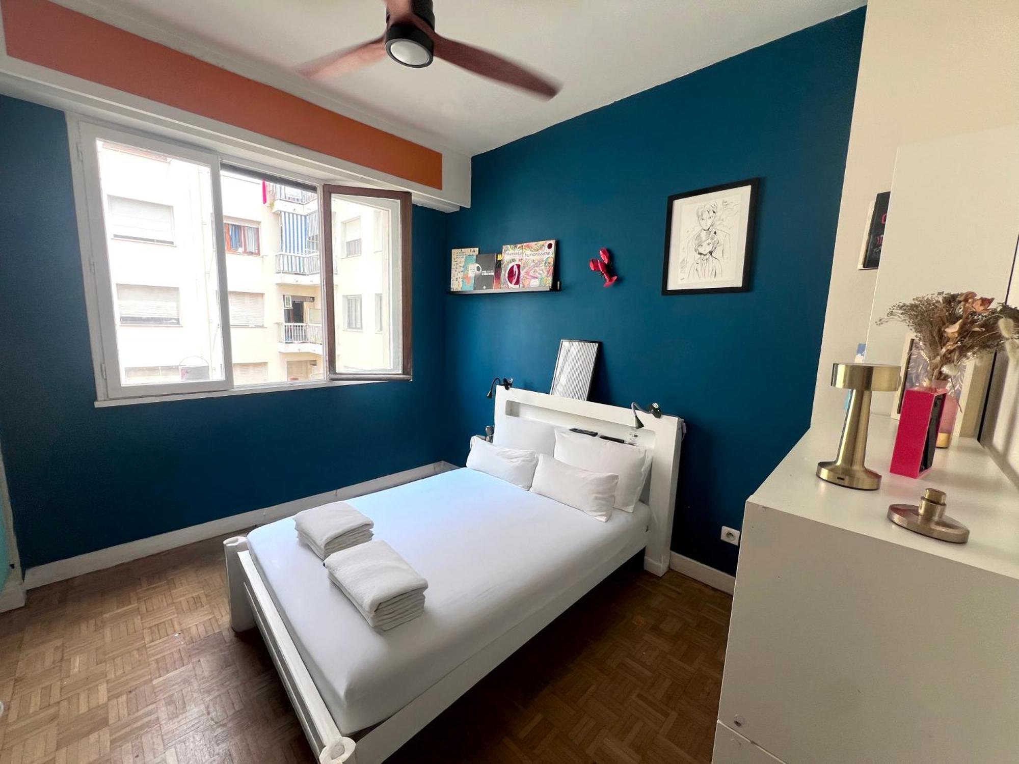 Sunny Port Old Town Free Private Parking - Clim & Balcony Apartment Nice