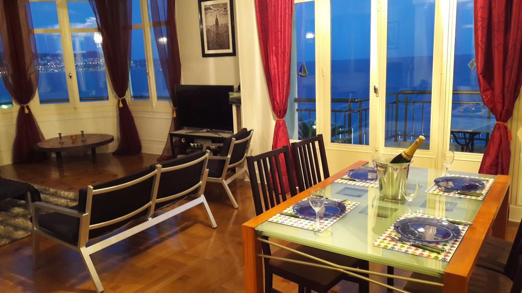 Le Mirage, Sea Front View, 3 Bedrooms, 100m Apartment Nice