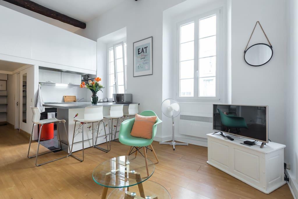 Nicelidays - Le Suede - Carre D'or - 2min From Beaches Nice