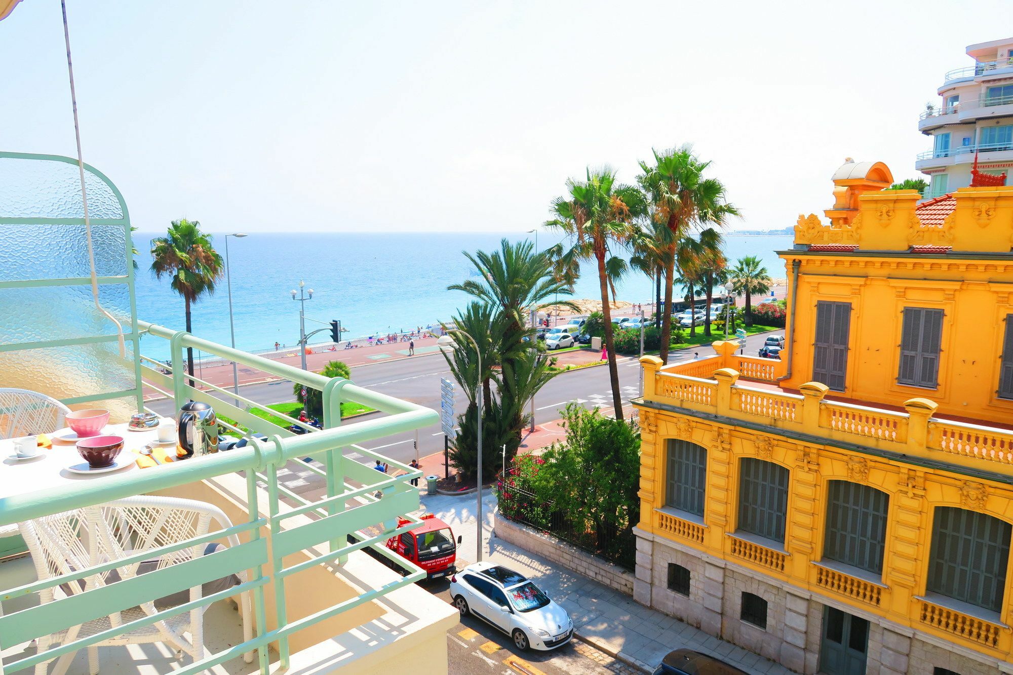 Sea View - Promenade Des 1 Bdr Appartement *
