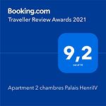Apartment 2 chambres Palais HenriIV
