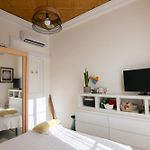 appartement dans maison de ville avec jardin