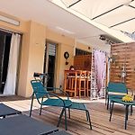 Nice- Gairaut - Jardin Prive- Grand F1 Lumineux-Piscine Collective
