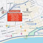 Studio rénové au centre ville (15 min de la plage)