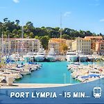 1 Min To The Beach Apartment - Kitchen - Tramway - Air Conditioner - Wifi - Promenade Des Anglais
