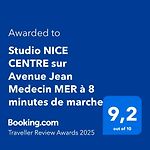 Studio NICE CENTRE sur Avenue Jean Medecin MER à 8 minutes de marche