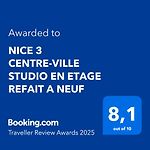 Nice Centre-Ville Studio En Etage Refait A Neuf