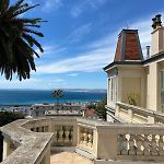 PALMERAIE - Magnifique appartement d\'époque avec Vue Mer 4 personnes avec terrasse Le Port Nice