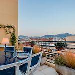 Luxurious Penthouse, 2 Bedroom Suites, 3 Spacious Terraces, Gorgeous Views Of Mountains And Sea,