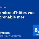 Abbaye de Roseland le Lara chambre double avec roof top vue mer