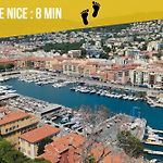 Le Balcon d\'Azur - 8min à pied Port - proche tram et centre