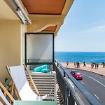Nice Promenade, Best View On Bay, Sunny Terrace, 4 Guests, 2 Bedrooms Ac