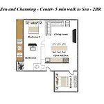 Zen And Charming - Center -5 Min Walk To Sea- 2br