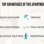 Nestor&jeeves - Gibraltar Terrasse - - By Sea - Pedestrian Zone Apartment