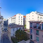 Nice Center - Bright Studio Balcony Wifi & Aircon