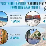 Nestor&jeeves - 1er Design - Hyper Center - Very Close Sea And Pedestrian Zone Apartment *