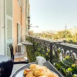 Le Jean Jaures - Refait A Neuf, Lumineux, Long Balcon, Jolie Vue, Wifi, Coeur Vieux-nice *