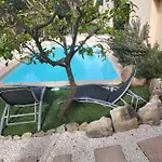 Partie De Villa Sur Colline Au-Dessus De Nice