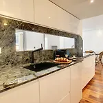 Blue Riviera Terrace Train Station Apartment *