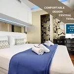 Blue Riviera Terrace Train Station Apartment *