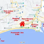 Apartment Gioffredo Massena 4 Pers Ac Wi-fi