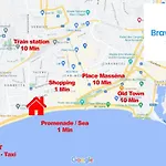 Apartment Comte De Luxury 4 Pers Parking Wifi Ac *
