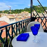 Cosy Penthouse Old Town Sea View Little Terraces Air Conditionned