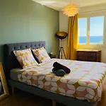 Panoramic Sea View - Air-conditioning - Balcony - Tramway - 2 Bedrooms - Wifi - Fully Equipped Kitchen Nice