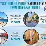 Nestor&jeeves - Cozy Maccarani - Center, Close Sea Apartment Nice