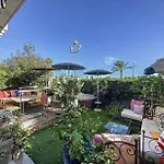 Promenade Des Center Sea And Front Design Flat With Private Garden Apartment