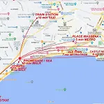 Beautiful Renovated Apartment ,Next To The Beach ! Air-C, Free Parking!