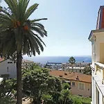 Apartment Palmeraie - Magnifique D'epoque Avec Vue 4 Personnes Avec Terrasse Le Port Nice