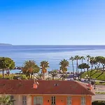 Apartment Cote D'azur Charm, With Panoramic Seaview In Nice