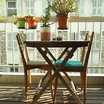 Sunny Port Old Town Free Private Parking - Clim & Balcony * Nice