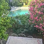 Nice Centre Appartement,Jardin Et Piscine. Charme+