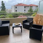 Charmant Studio Tout Confort, Climatise Avec Terrasse A Nice Vue Mer