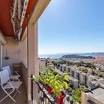 2 Pieces Balcon Vue Imprenable Mer---Ville---Montagne