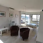 Helianthe - Superbe Appartement Avec Terrasse Vue Mer Et Chateau Au Port De Nice