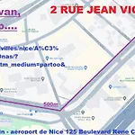 Apartment The Nice: Cozy 3-room Airport Getaway *