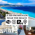 Apartment Le 323 Prom - Beachfront - Parking - Near Tram &supermarket - Ac - Washing Machine *