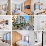 Nestor&jeeves - Palmiers Terrasse - - Terrace Apartment