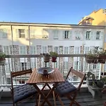 Apartment Sunny Port Old Town Free Private Parking - Clim & Balcony Nice